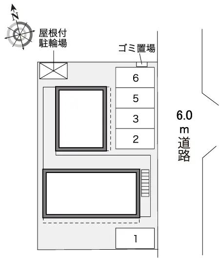 ★手数料０円★坂戸市伊豆の山町　月極駐車場（LP）